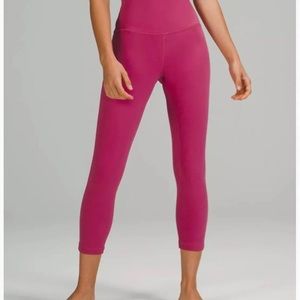 (RARE) Pink Lululemon Align Pant 25”